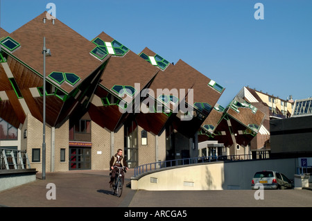 Helmond Architektur Kubus Paalwoningen Piet Blom Stockfoto