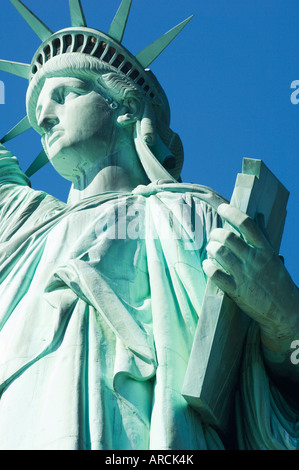 Statue of Liberty, Liberty Island, New York City, New York, Vereinigte Staaten von Amerika, Nordamerika Stockfoto