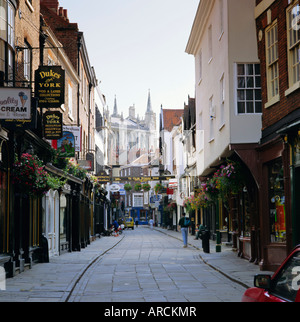 Stonegate, York, Yorkshire, England, UK, Europa Stockfoto