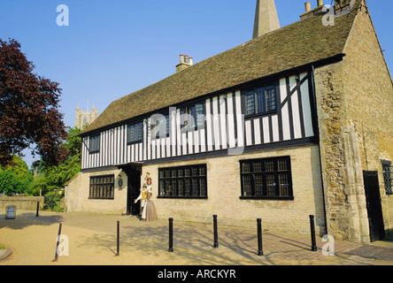 Oliver Cromwells Haus, Ely, Cambridgeshire, England, Vereinigtes Königreich Stockfoto