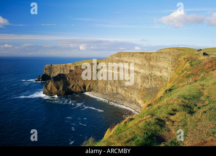 Cliffs of Moher, Küste, County Clare, Munster, Irland (Eire), Europa Stockfoto