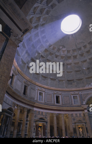 Interieur, das Pantheon, Rom, Latium, Italien, Europa Stockfoto