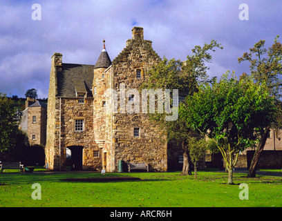 Mary Queen of Scots Haus (jetzt ein Besucherzentrum), Jedburgh, Schottland, Schottland Stockfoto