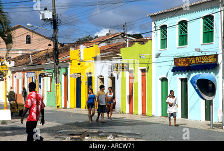 Porto Seguro Bahia Brasilien Brasil historische Stadtzentrum Stockfoto