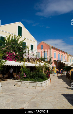 Fiskardo Kefalonia (Cephalonia), Ionische Inseln, Griechenland, Europa Stockfoto