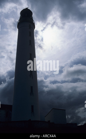 Scurdie Ness Leuchtturm, Montrose, Angus Stockfoto