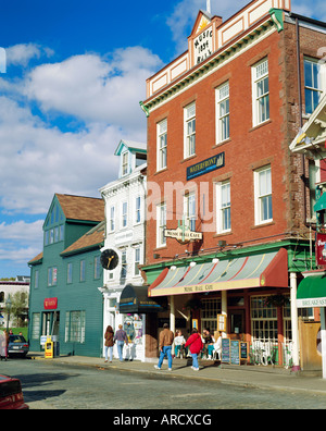Thames Street, Newport, Rhode Island, USA Stockfoto