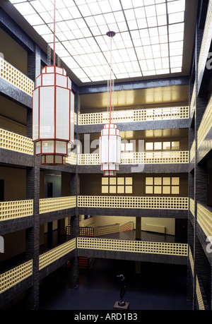 Berlin-Charlottenburg, Haus des Rundfunks, (Poelzig), Lichthof Stockfoto