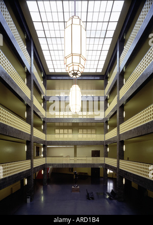 Berlin-Charlottenburg, Haus des Rundfunks, (Poelzig), Lichthof Stockfoto