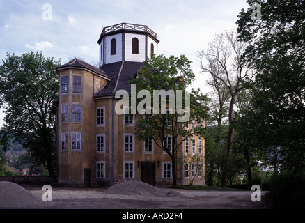 Sondershausen, Schloßpark, "Lusthaus"Karussell"Im Park, Formgebung 1996" Stockfoto