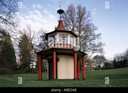 Kassel, Wilhelmshöhe, Barockpark, Mulang, chinesische Tempel Stockfoto