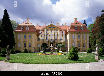 Rammenau, Schloß, Hofseite Stockfoto