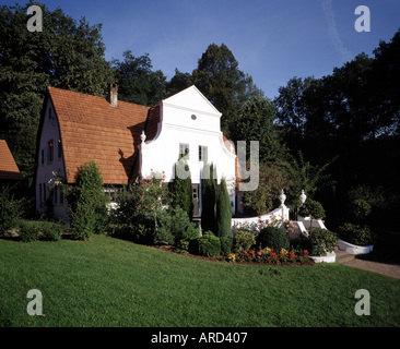 Worpswede, Barkenhoff, Heinrich Vogeler Gedenkstätte, Gartenseite Stockfoto