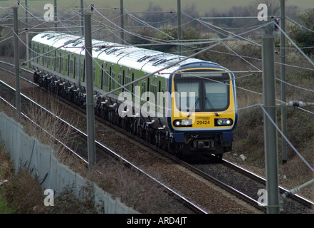 Commuter Train gonna Dublin City Www Osheaphotography com Stockfoto