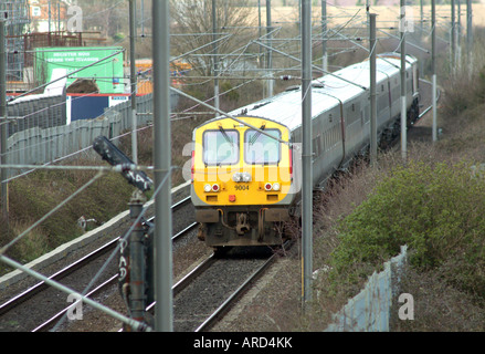 Commuter Train gonna Dublin City Www Osheaphotography com Stockfoto