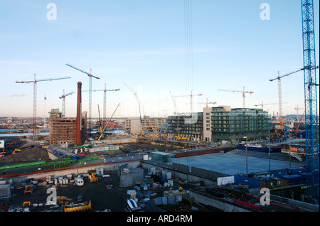 Dublin Dockland Sanierung Www Osheaphotography com Stockfoto