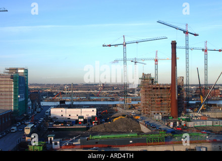 Dublin Dockland Sanierung Www Osheaphotography com Stockfoto