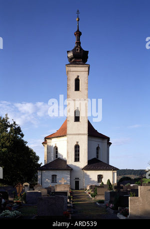 Limbach, Wallfahrtskirche Maria Limbach, Blick von Süden Stockfoto