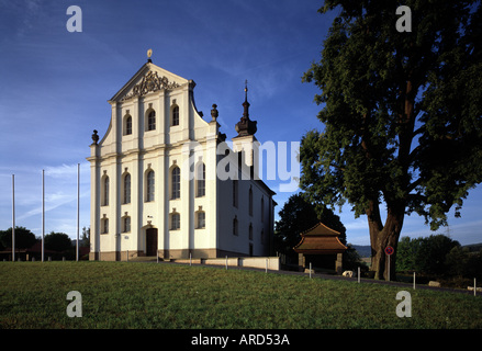 Limbach, Wallfahrtskirche Maria Limbach, Blick von Norden Stockfoto