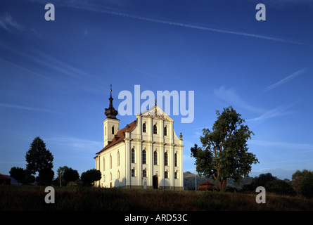 Limbach, Wallfahrtskirche Maria Limbach, Blick von Nordosten Stockfoto