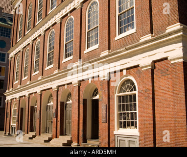 Faneuil Hall, auf dem Freedom Trail in Boston Massachusetts, USA Stockfoto