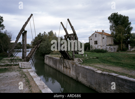 Arles, Pont de Langlois, Stockfoto