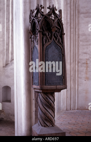 Wittstock, Stadtkirche St. Marien, Sarkramentshaus Stockfoto