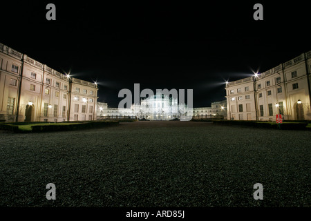 Palazzina Reale di Casa Savoia di Stupinigi. Torino, Italien Stockfoto