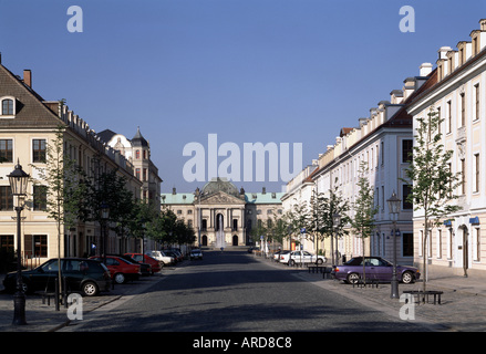 Dresden, Japanisches Palais, Königstaße Stockfoto