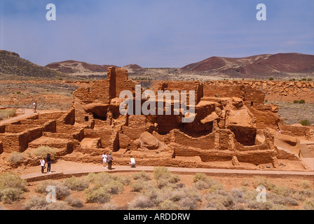 Pueblo-Ruinen, Wupatki National Monument, Arizona, USA Stockfoto