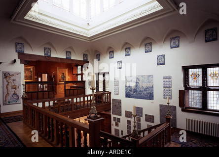 Delft, Museum Lambert van Merten, Treppenhaus Stockfoto