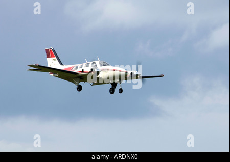 Beechcraft Baron 58 Dienstprogramm Zivilflugzeug.  XAV 3574-347 Stockfoto