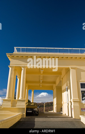 Grand Chateau und Mt Ngauruhoe Central Plateau Nordinsel Neuseeland Stockfoto