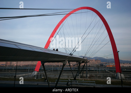 Arco del Lingotto di Torino (von Benedetto Camerana). Italien Stockfoto