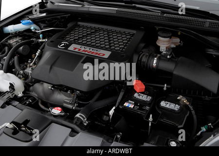 2007 Acura RDX in schwarz - Motor Stockfoto