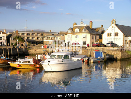 West Bay Dorset - Hafen Stockfoto