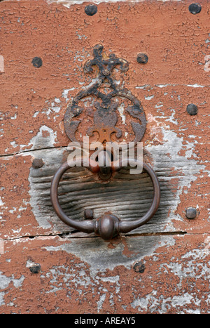 Antike französische Türklopfer Stockfoto