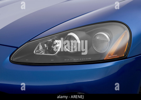 2006 Dodge Viper SRT-10 Coupe blau - Scheinwerfer Stockfoto