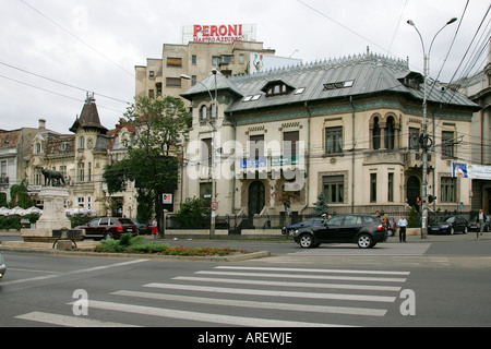 Rumänien Bukarest Verkehr Bucurest Bucuresti Stadt Großstadt Cityscape Rumänisch touristischen Ort Region touristische Reisen Reisen Stockfoto