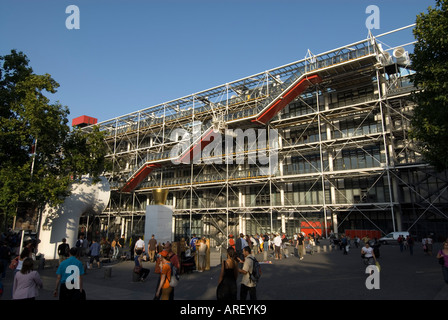 Centre Georges Pompidou, Paris, Frankreich Stockfoto
