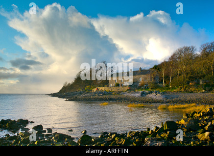 Jenny Brown's Point, in der nähe von Silverdale, Lancashire, England, Großbritannien Stockfoto