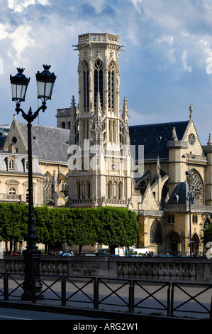 Kirche Saint Germain L Auxerrois Paris Frankreich Stockfoto