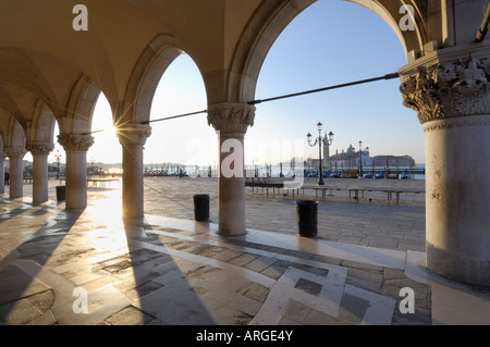 Dogenpalast, Venedig, Italien Stockfoto