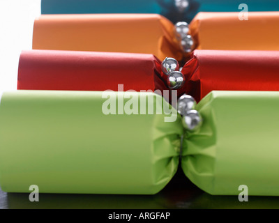 Christmas Crackers Stockfoto