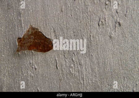 Farbe Schwelgte oberflächlicher Rost Dampf Kran Hafen von Bristol abgesplittert Stockfoto