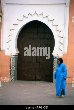 Marrakesch Marrakesch rot Stadt südwestlichen Marokko Maghreb maghrebinischen Berber arabische arabische marokkanische Nordafrika Stockfoto