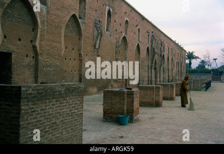 Marrakesch Marrakesch rot Stadt südwestlichen Marokko Maghreb maghrebinischen Berber arabische arabische marokkanische Nordafrika Stockfoto