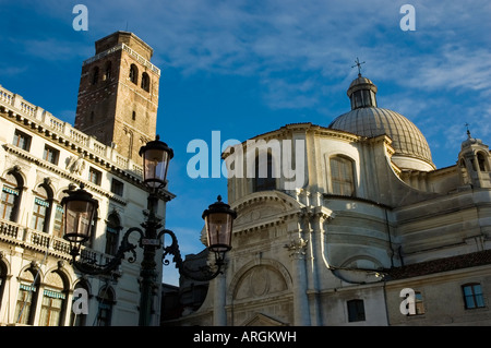 Die alte Kirche San Geremia und die Fassade des Palazzo Labia in Venedig Italien Stockfoto