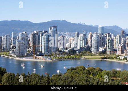 Vancouver Skyline, British Columbia, Kanada Stockfoto