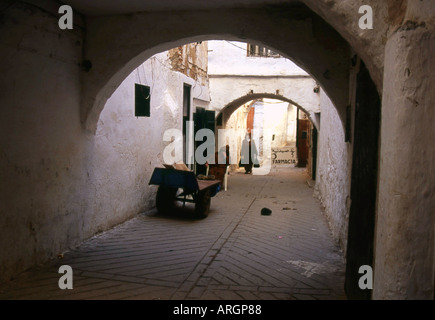 Altstadt von Tetouan Medina Tetuan Tanger-Tétouan nordwestlichen Marokko Maghreb maghrebinischen Berber arabische marokkanische Nordafrika Stockfoto